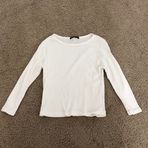 Brandy Melville cropped long sleeve